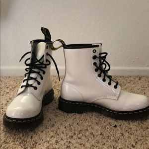White Dr. Martens